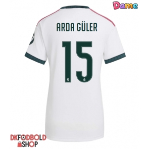 Real Madrid Arda Guler #15 Hjemmebanetrøje Dame 2026-27 Kort ærmer Real Madrid Arda Guler #15 Hjemmebanetrøje Dame 2026-27 Kort ærmer